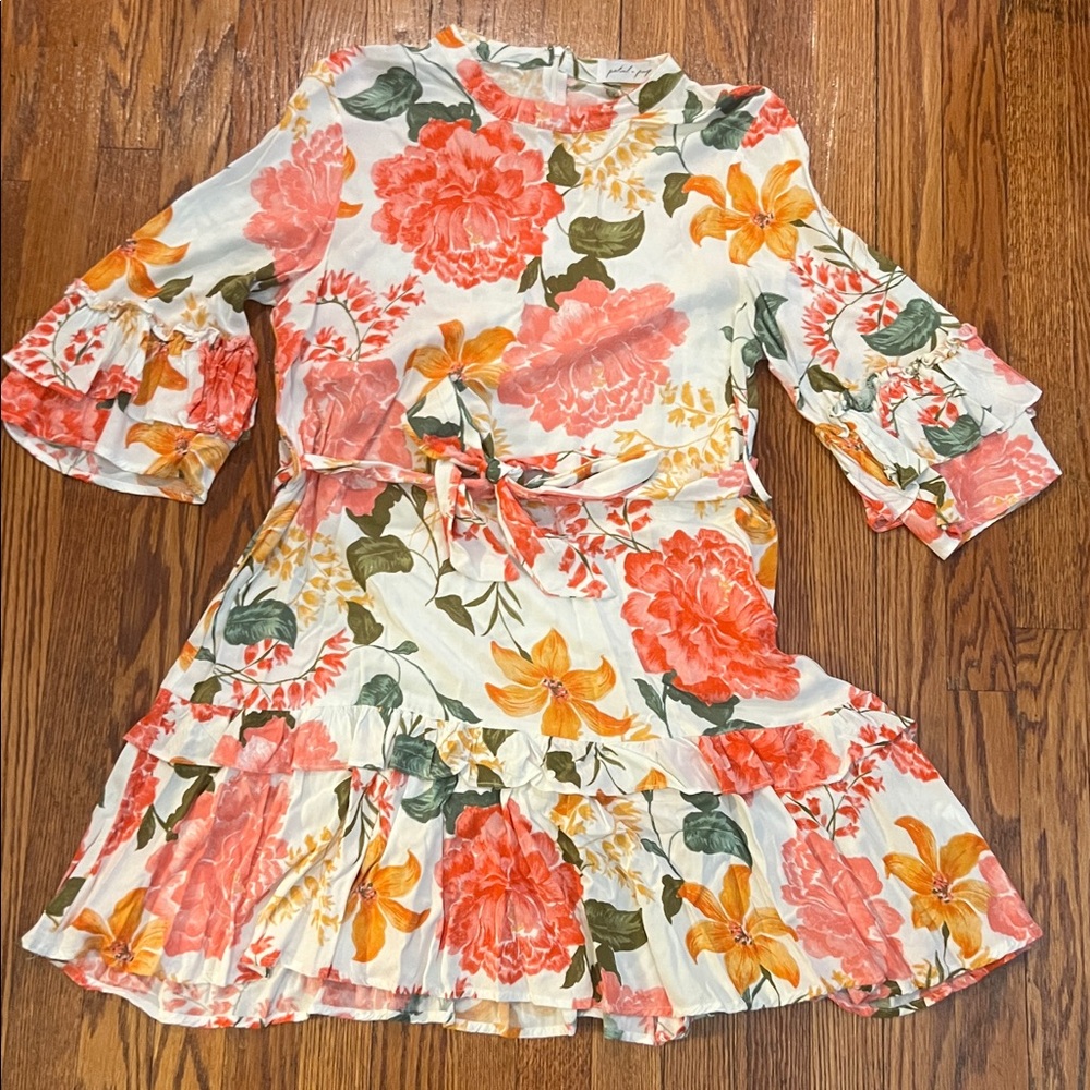 Petal & Pup Vibrant Floral Dress